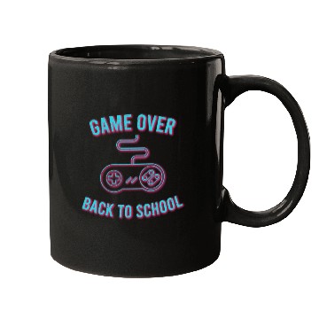 Discover Game Over Back To School Mugs