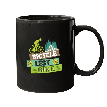 Discover Bicycle Lest Bike/ Cycling Mugs