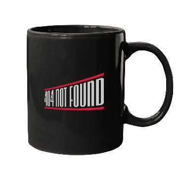 Discover 404 not found computer Mugs
