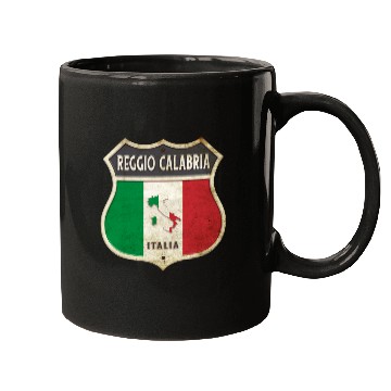 Discover Reggio Calabria Italy coat of arms flags design Mugs