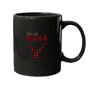 Discover Blessed Mama. Mugs