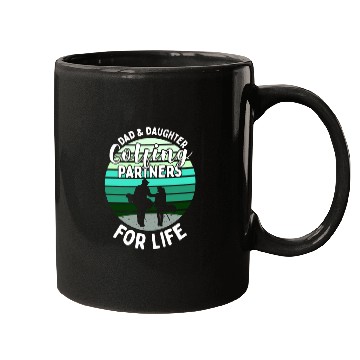Discover Father and daughter golf gift matching outfit Mugs