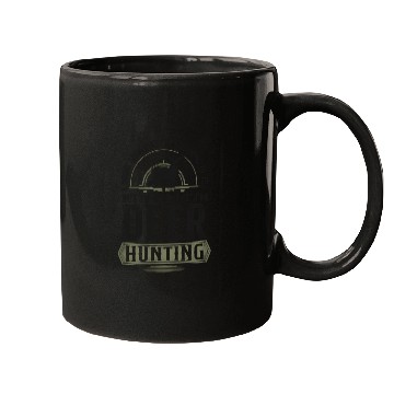 Discover Buck Deer Hunting Hunter Vintage I Mugs