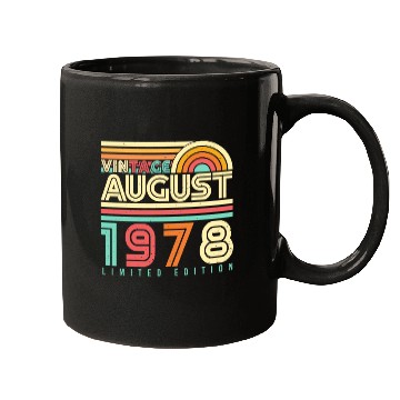 Discover August 1978 Vintage Mugs