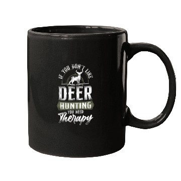 Discover Buck Deer Hunting Hunter Vintage Mugs