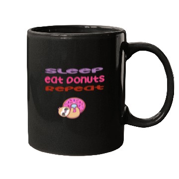 Discover sleep,eat donut,repeat sloth life style Mugs