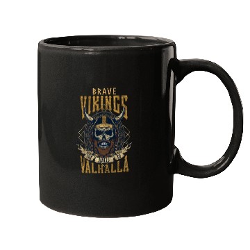 Discover Vikings Warrior Nordic Mythology Fighter Mugs