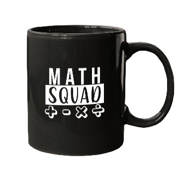 Discover Math Squad Math Teacher School Mathematic Mugs