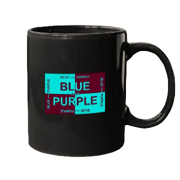 Discover Blue and Purple Design Mugs