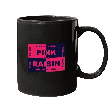 Discover Pink and Raisin Design Mugs