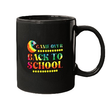 Discover Game over back to school Mugs