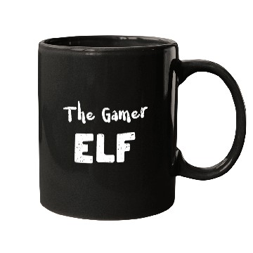 Discover The Gamer Elf - Christmas Elf Mugs