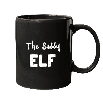 Discover The Sassy Elf - Christmas Elf Mugs