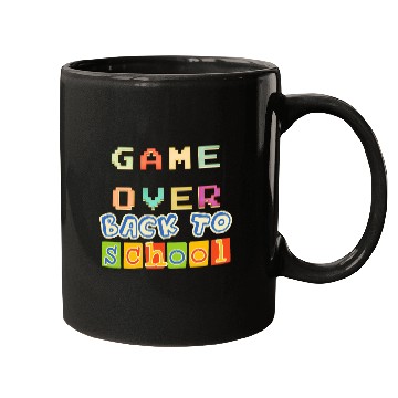 Discover Game Over Back To School Mugs