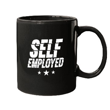 Discover Self Employed Work Boss Freelancer Job Mugs