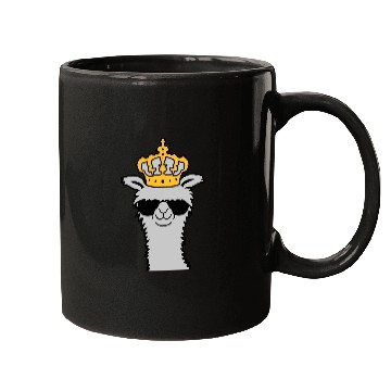 Discover King llama sunglasses stay Mugs