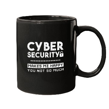 Discover Cyber Security Hacker Data Protection Mugs