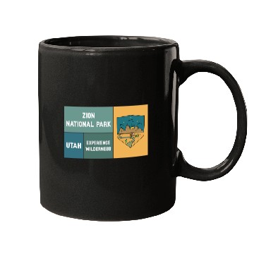 Discover Zion National Park Mugs