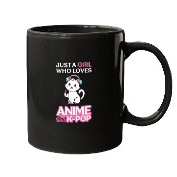 Discover Just A Girl Who Loves k=pop Mugs