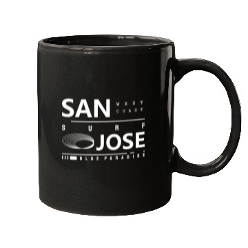 Discover San Jose Urban Street Design Mugs