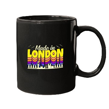 Discover London Funny Gift Idea Mugs