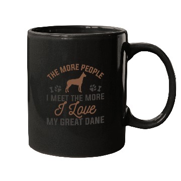 Discover I Love My Great Dane Mugs