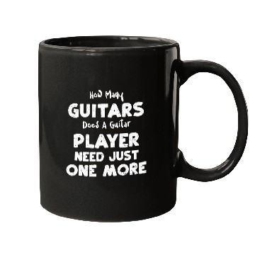 Discover How Many Guitars Does A Guitar P... Mugs