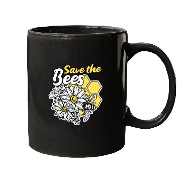 Discover Save the bee honey bee gift idea environmental pro Mugs