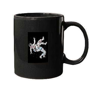 Discover Jiu-Jitsu Astronauts Mugs