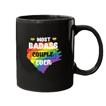 Discover LBGT Flag Gay Pride Human Couple Mugs