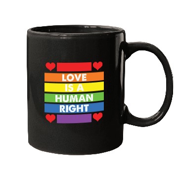Discover LBGT Flag Gay Pride Human Love Human Right Mugs