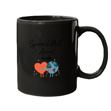 Discover Spread Love Around Mugs