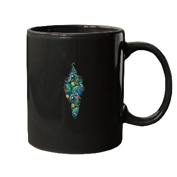 Discover Ice Cream Tropical Floral Flower Mugs
