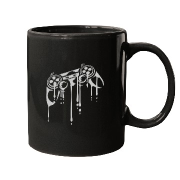 Discover drop controller retro graffiti Mugs