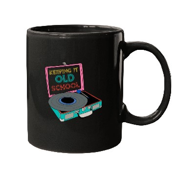 Discover Old School Vinyl Music Lover Mugs