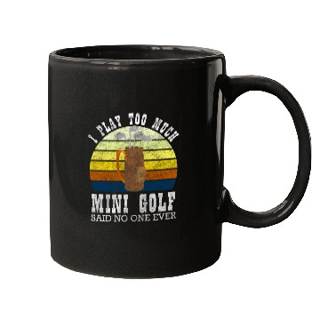 Discover Mini Golfing Hobbies Golf Ball Golf Mugs