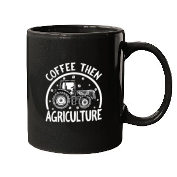 Discover Coffee Then Agriculture Tractor and Coffee Lover Mugs