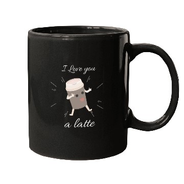 Discover i love you a latte Mugs