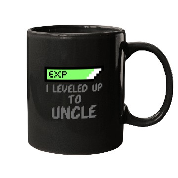 Discover I Leveled Up To Uncle New Uncle Gaming Newborn Mugs