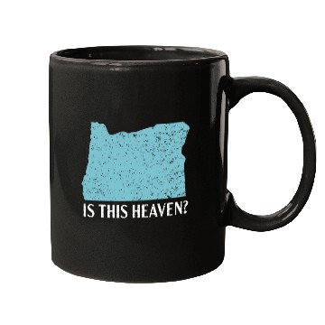 Discover Is This Heaven Oregon USA America Oregonians Mugs