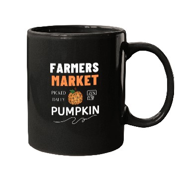 Discover Farmers Market Pumpkin Mugs