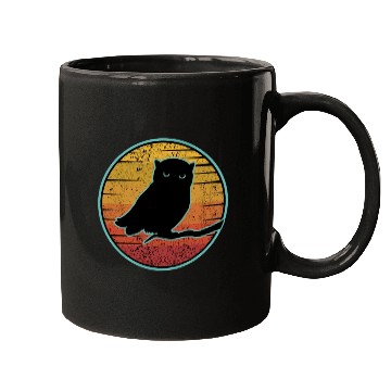 Discover Cute Black Owl Mugs