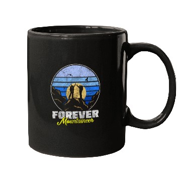 Discover Climber The Alps Mountaineering Climbers Mugs