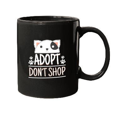 Discover Adopt Dont Shop Pet Adoption Awareness Mugs