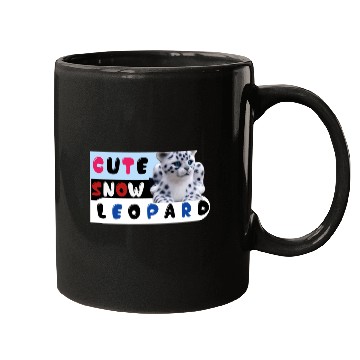 Discover Cute Snow leopard |big cats Mugs