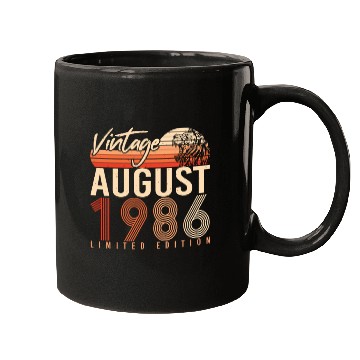 Discover Year Of Construction 1986 In August Mugs