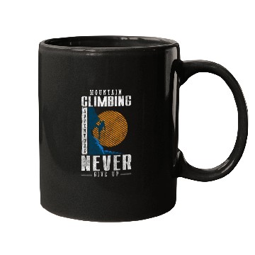Discover Mountaineering Climbing Sport Hobby Mugs