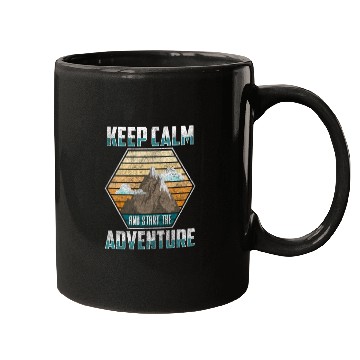 Discover Mountaineering Hiking Rock Climbing Mountains Mugs