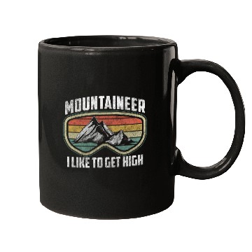 Discover Mountains The Alps Mountaineering Hobby Mugs