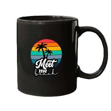 Discover Meet me beach Mugs